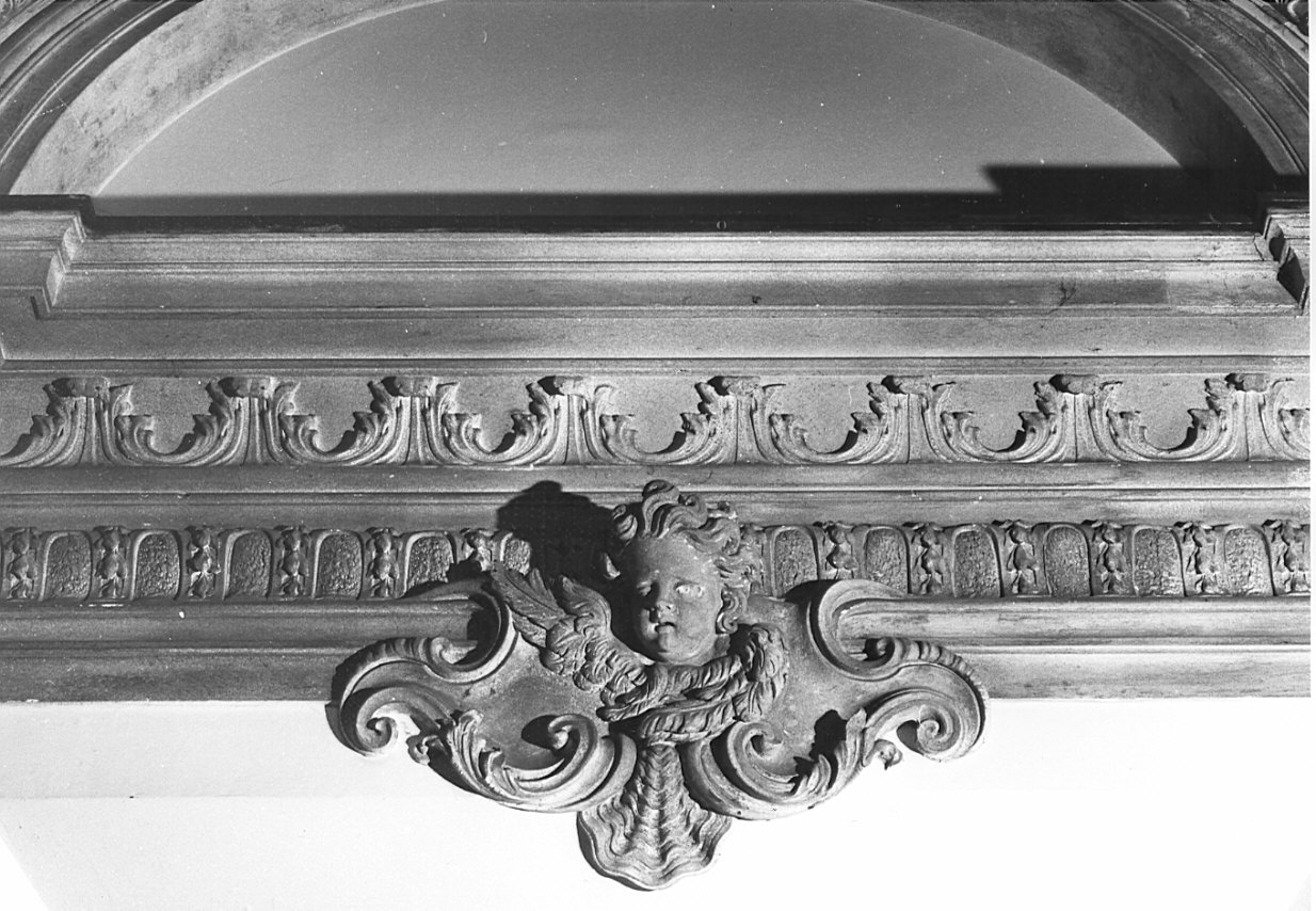 cherubino (decorazione plastica, opera isolata) - bottega lombarda (sec. XVIII)