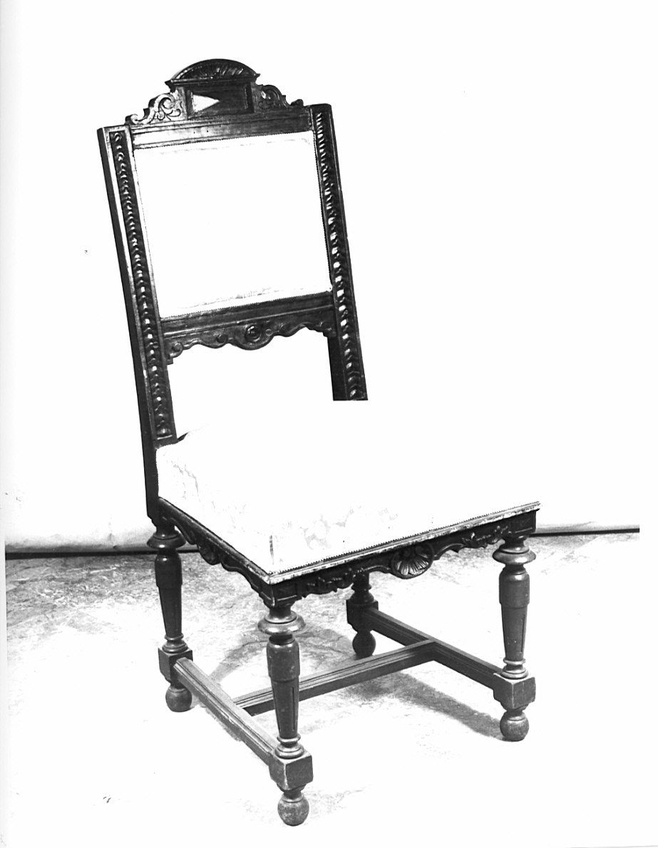 sedia, serie - bottega lombarda (seconda metà sec. XIX)