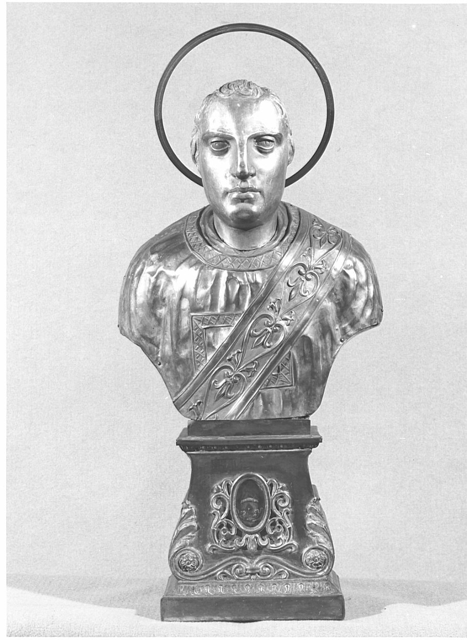 San Lorenzo (reliquiario - a busto, opera isolata) - bottega lombarda (ultimo quarto sec. XIX)