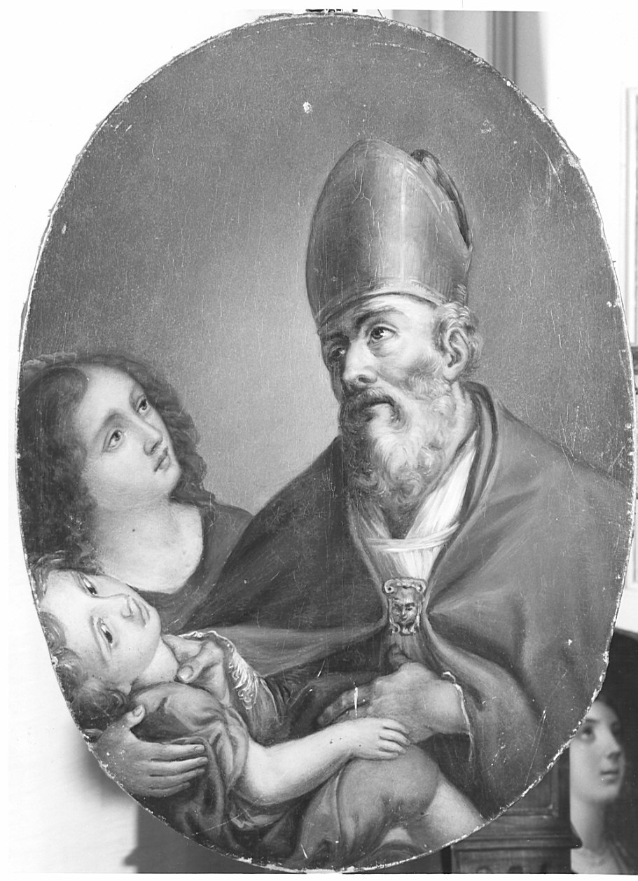 San Biagio guarisce un fanciullo (dipinto, opera isolata) - ambito lombardo (metà sec. XVIII)