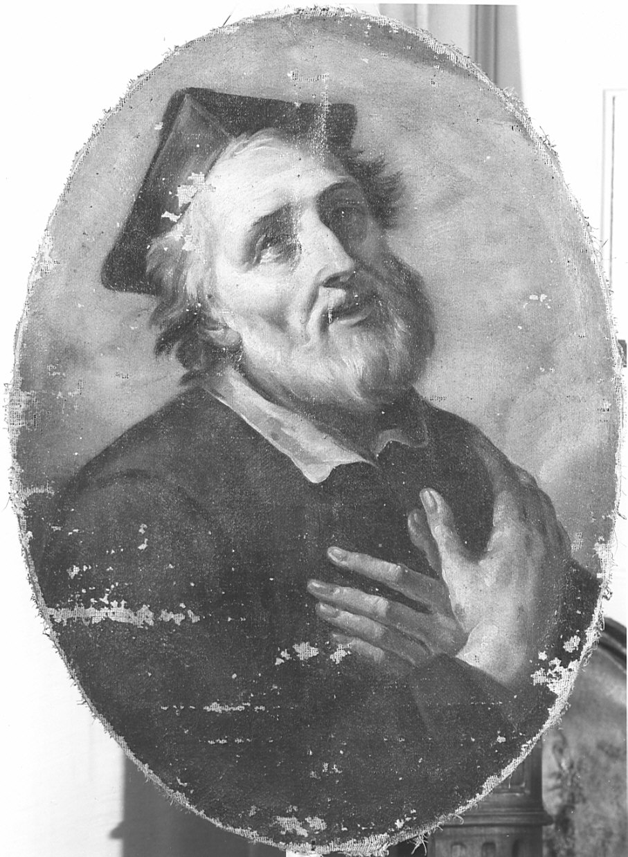 San Filippo Neri (dipinto, opera isolata) - ambito lombardo (metà sec. XVIII)