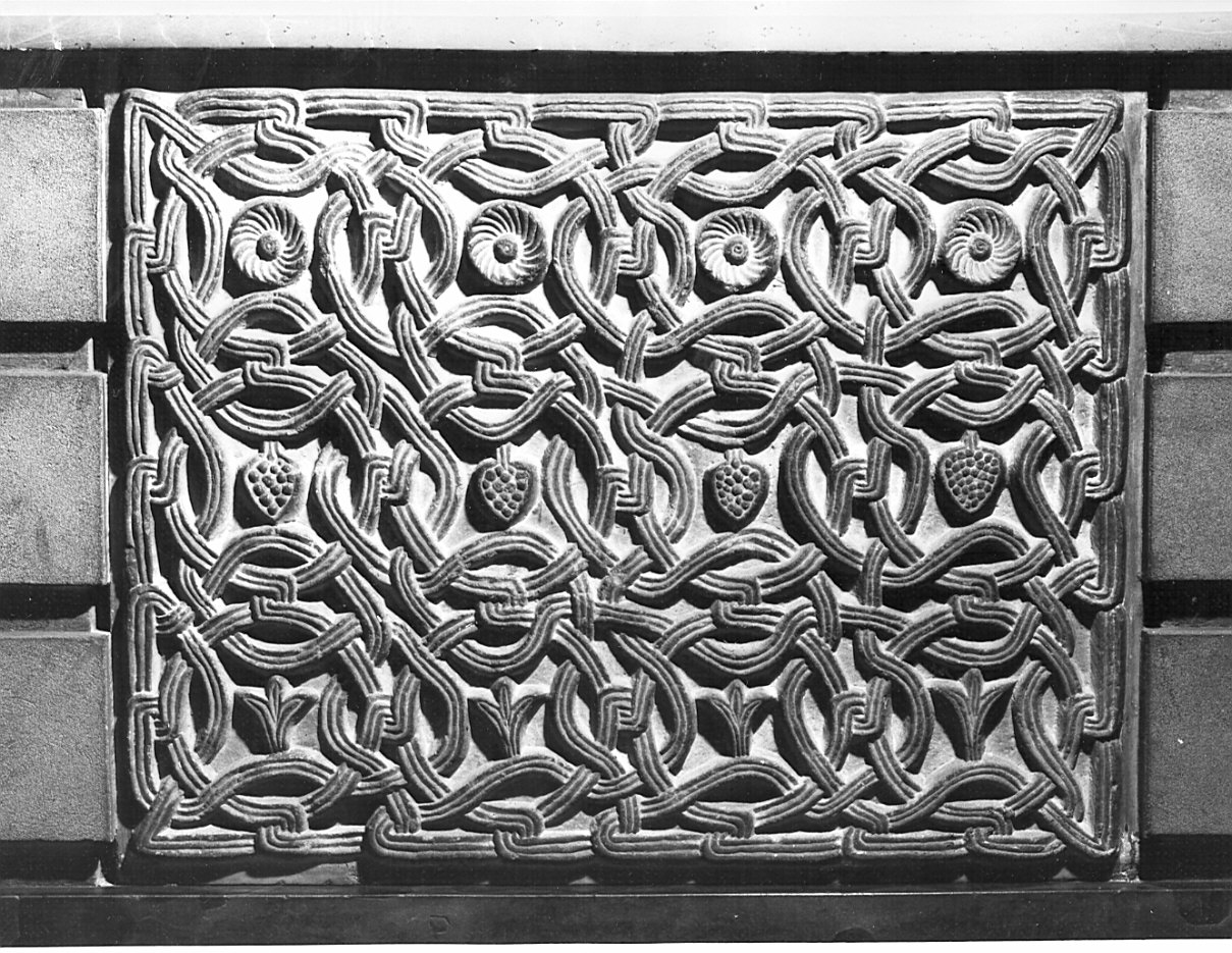 paliotto, opera isolata - bottega lombarda (fine/inizio secc. VIII/ IX)