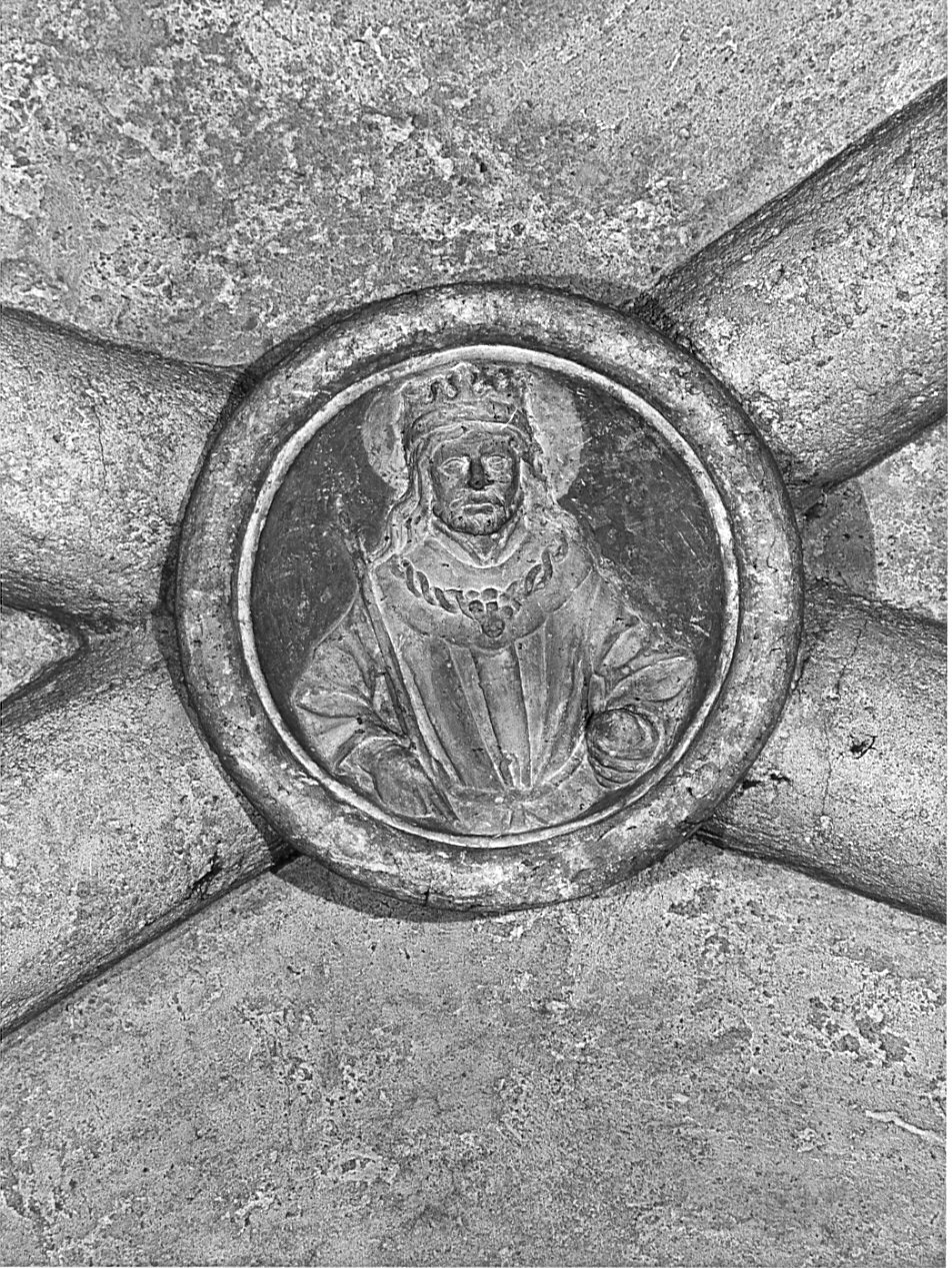 San Sigismondo (chiave di volta, opera isolata) - bottega lombarda (sec. XV)