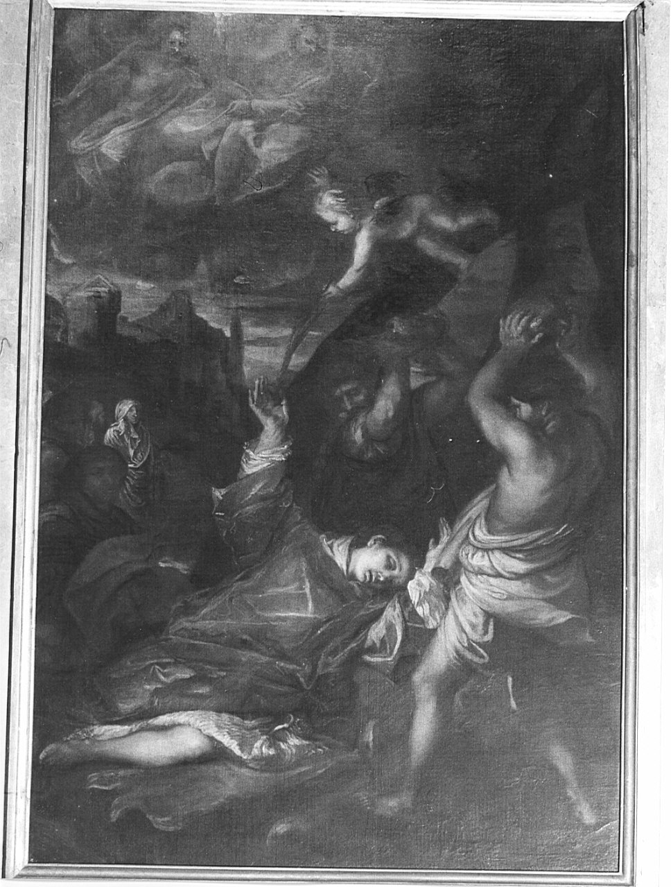 lapidazione di Santo Stefano (dipinto, opera isolata) di Del Cairo Francesco (seconda metà sec. XVII)