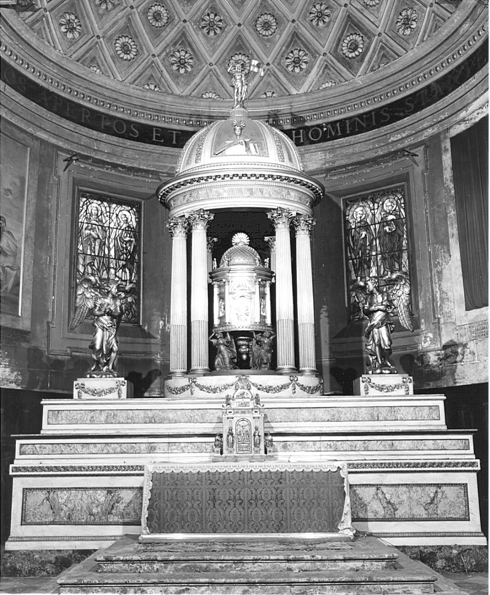 altare, complesso decorativo di Levati Giuseppe (sec. XVIII)
