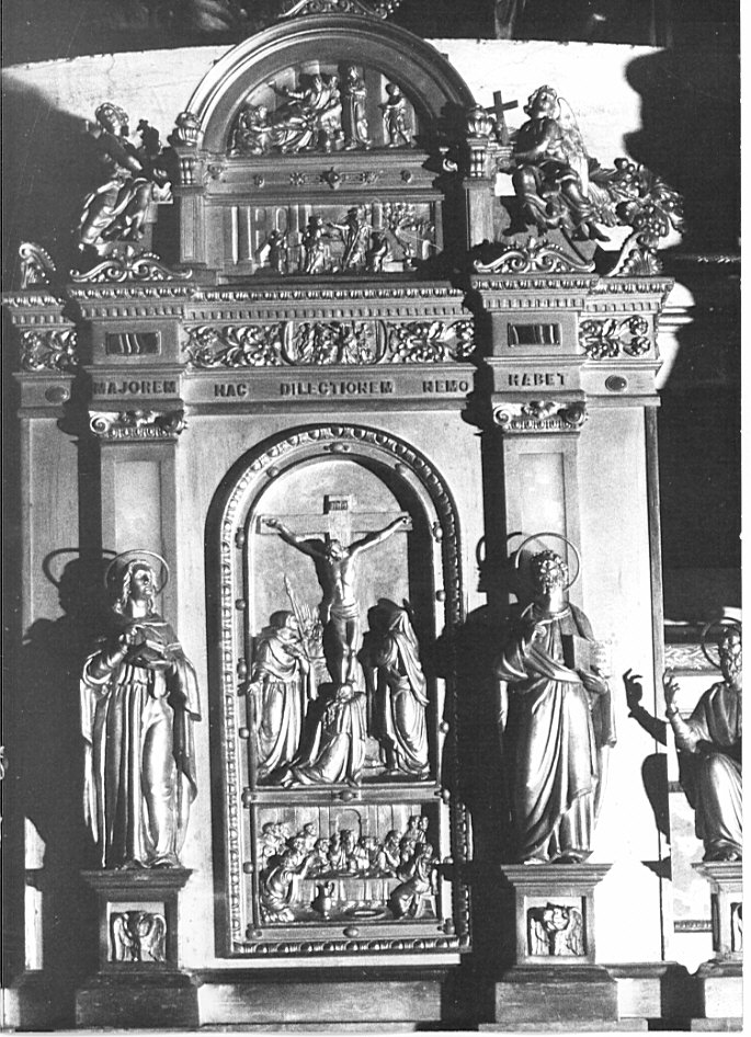 tabernacolo, elemento d'insieme di Levati Giuseppe (sec. XVIII)