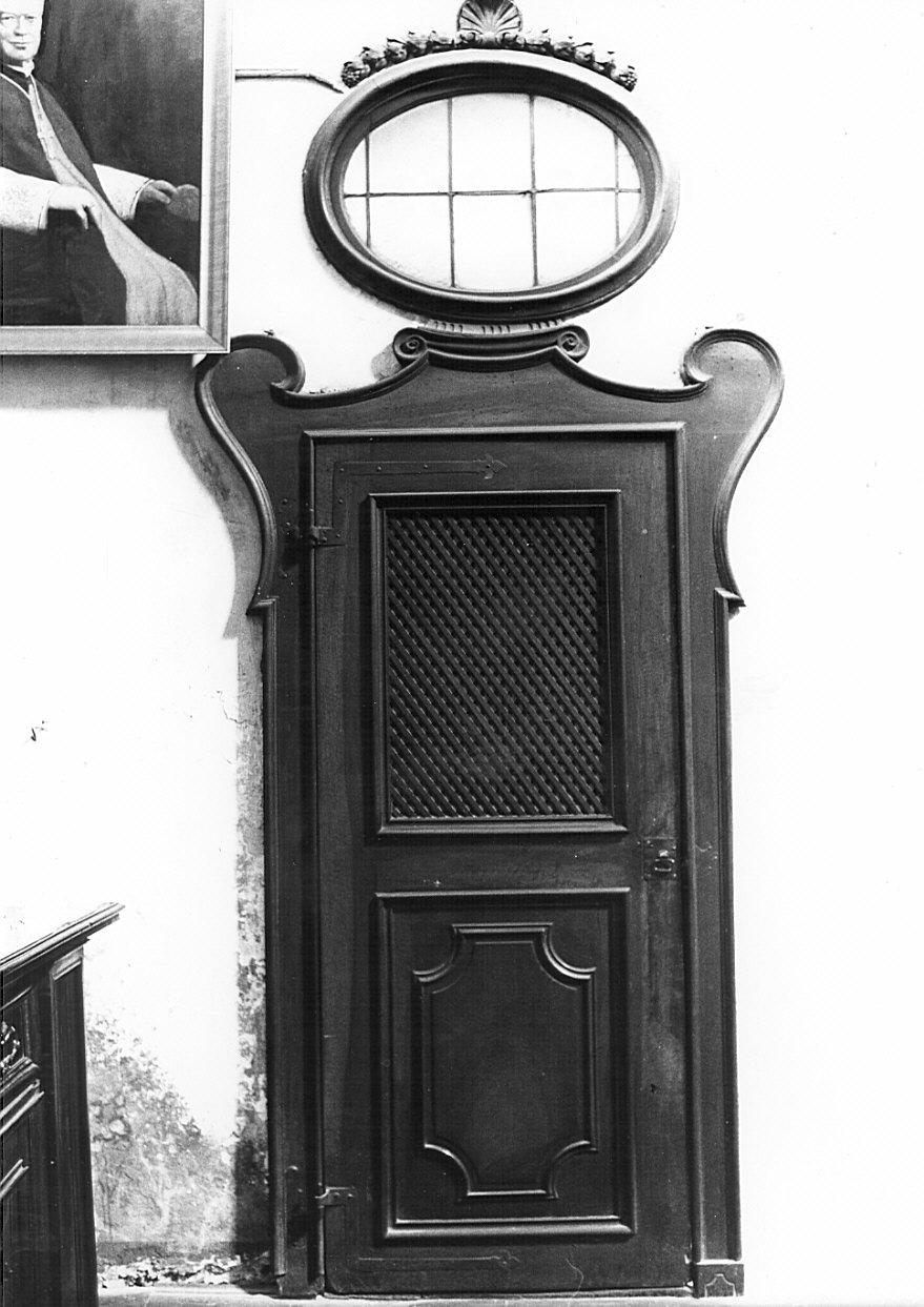 porta - ad un battente, serie di Bianchi Francesco (sec. XVIII)