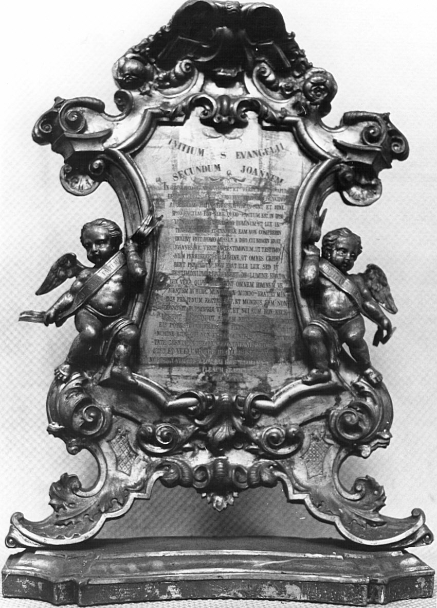 cartagloria, opera isolata - bottega lombarda (sec. XVIII)