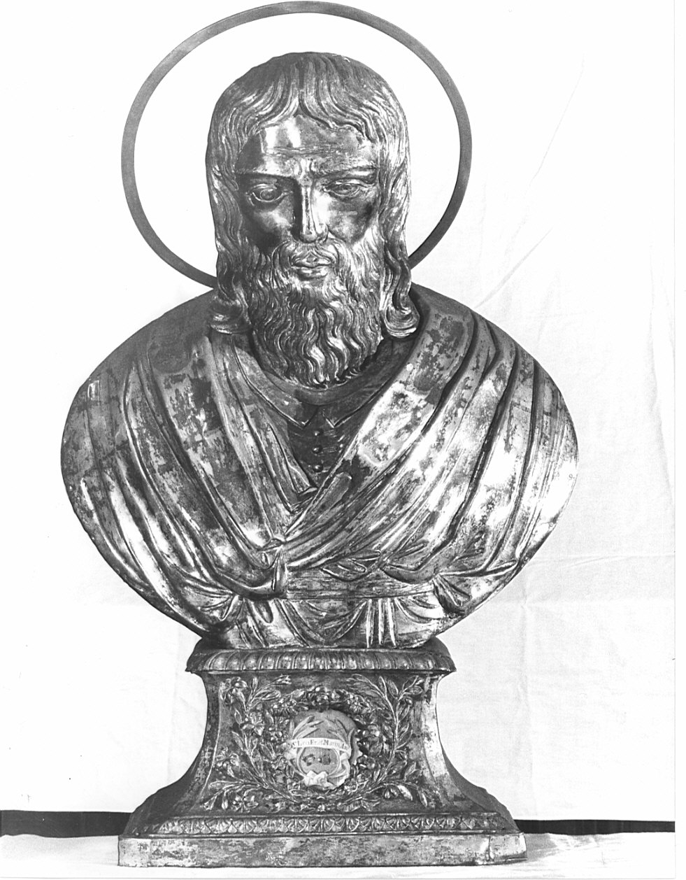 reliquiario - a busto, opera isolata - bottega lombarda (secc. XVIII/ XIX)