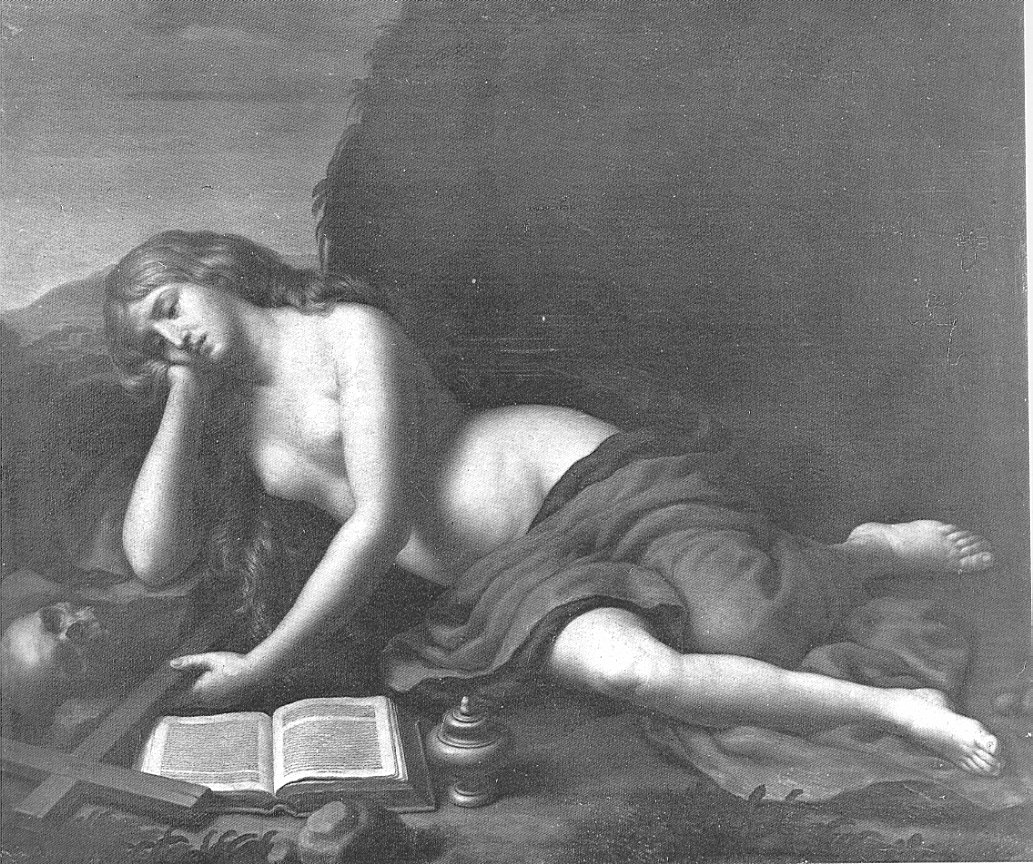 Maddalena penitente, Santa Maria Maddalena penitente (dipinto, opera isolata) di Turchi Alessandro detto Orbetto (sec. XVII)