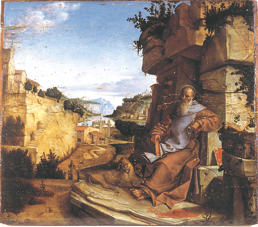 La Caduta di San Paolo, Cristo appare a San Paolo e lo esorta a tornare a Roma (dipinto, opera isolata) di Lauro Giacomo detto Giacomo da Treviso (sec. XVII)
