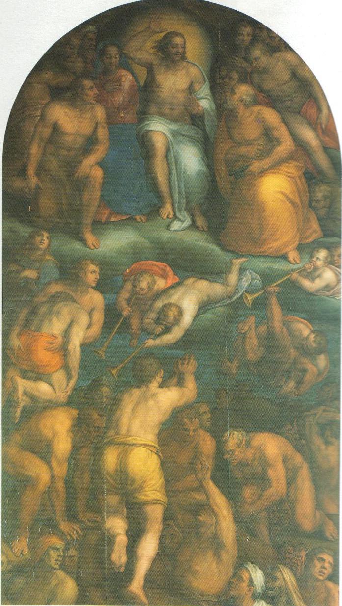 Il Giudizio Universale, Giudizio Universale (dipinto, opera isolata) di Filippi Sebastiano detto Bastianino (sec. XVI)