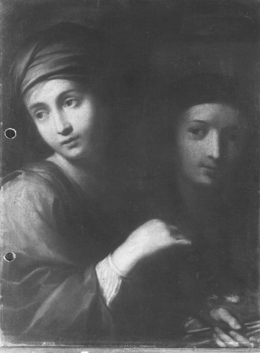 Autoritratto, autoritratto (Ginevra Cantofoli) (dipinto, opera isolata) di Cantofoli Ginevra (attribuito) (sec. XVII)