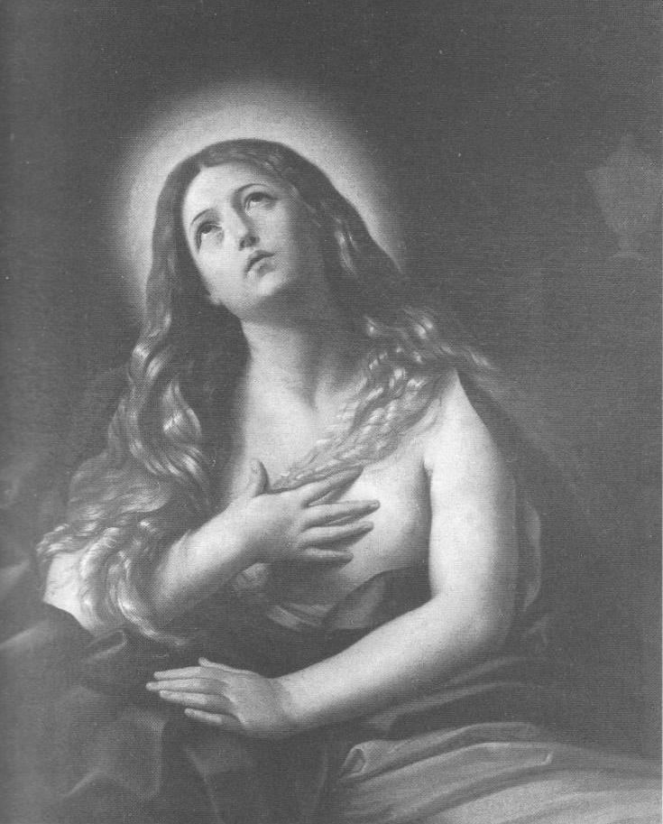 La Maddalena penitente, Santa Maria Maddalena penitente (dipinto, opera isolata) di Reni Guido (bottega) (sec. XVII)