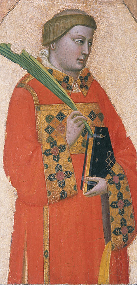 San Lorenzo, San Lorenzo (scomparto di polittico, frammento) di Daddi Bernardo (sec. XIV)