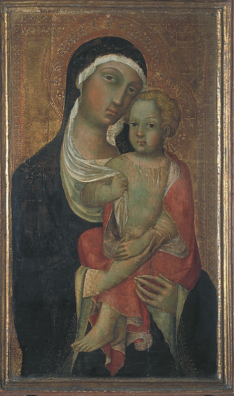 Madonna con il Bambino, Madonna con Bambino (dipinto, opera isolata) di Fei Paolo di Giovanni (sec. XIV)