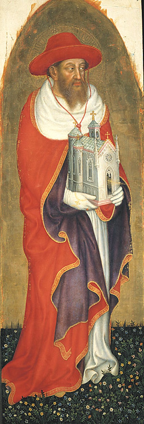 San Gerolamo, San Girolamo (scomparto di polittico, elemento d'insieme) di Gentile di Niccolò di Giovanni detto Gentile da Fabriano (sec. XV)