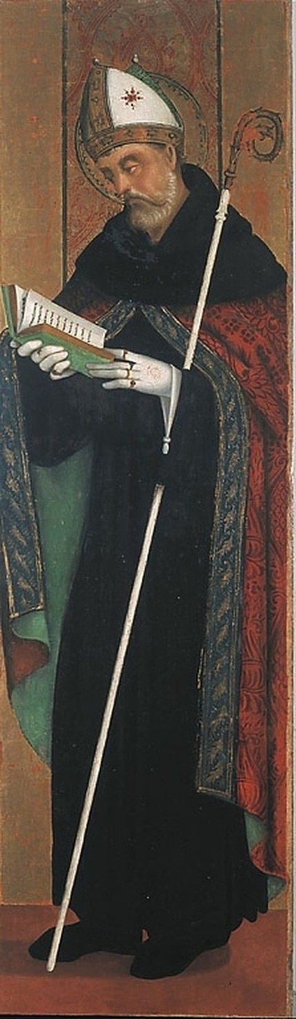 San Tommaso, San Tommaso (scomparto di polittico, frammento) di Nardini Girolamo (secc. XV/ XVI)