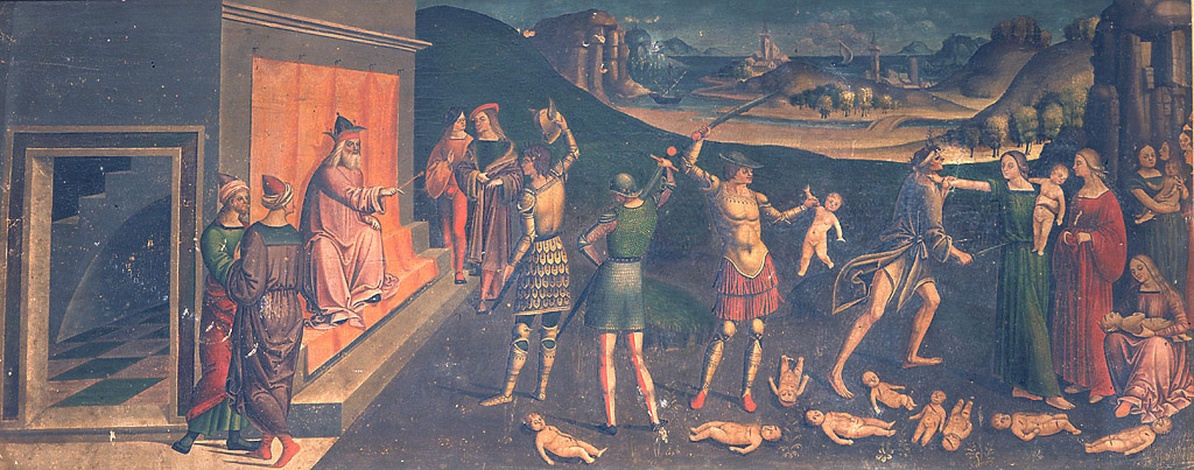 Strage degli innocenti, strage degli innocenti (dipinto, elemento d'insieme) di Pagani Giovanni, Pagani Vincenzo (sec. XVI)