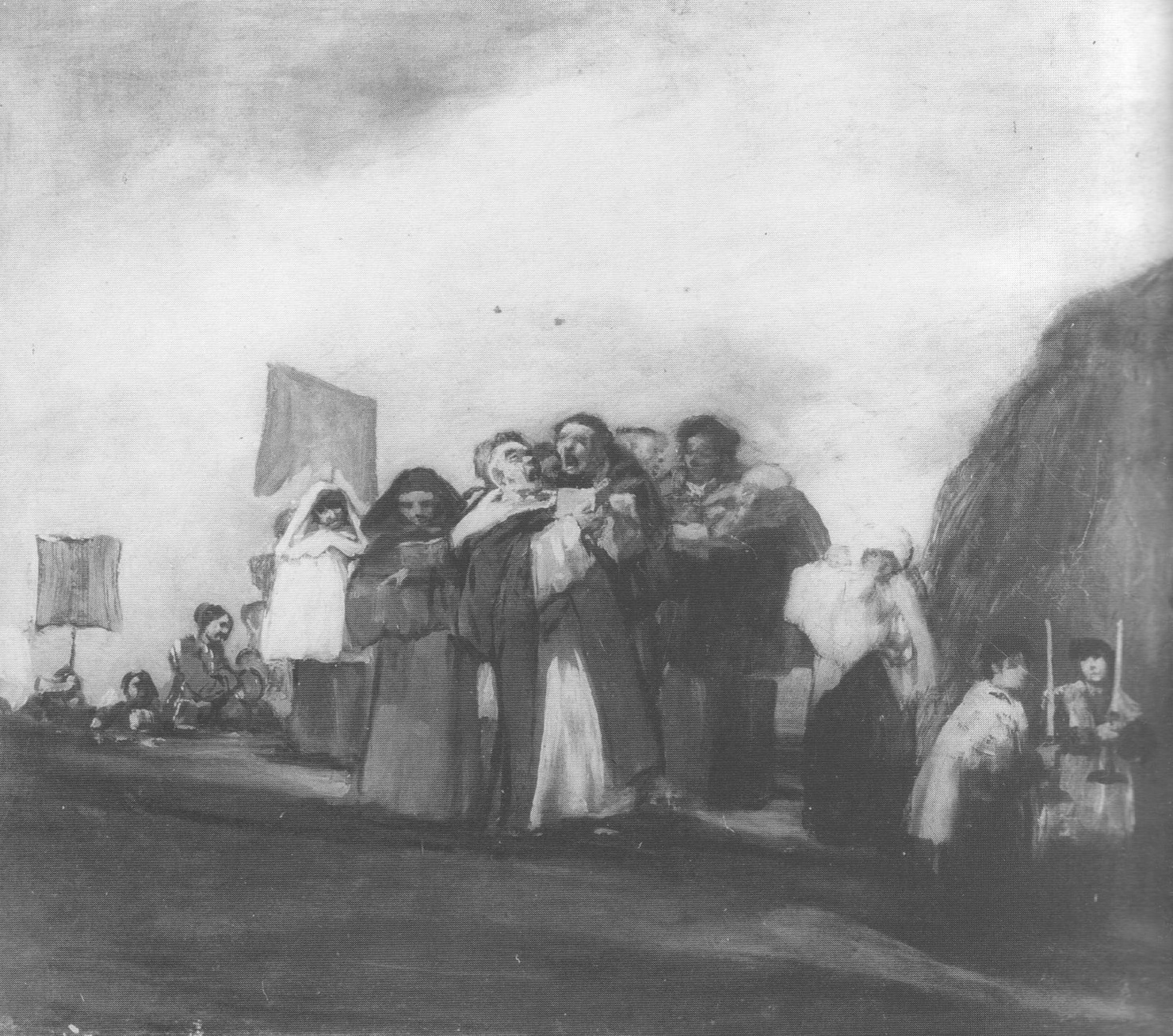 Processione, processione (dipinto, opera isolata) di Goya y Lucientes Francisco (sec. XIX)