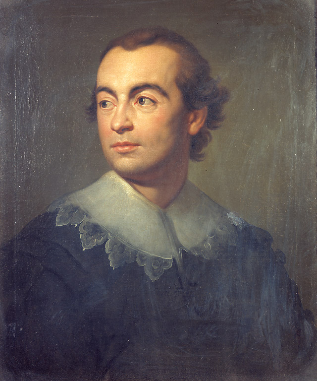 Ritratto, ritratto d'uomo (dipinto, opera isolata) di Knoller Martin (sec. XVIII)