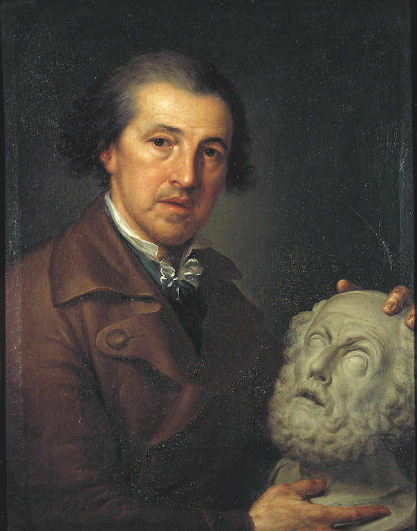 Ritratto di Giuseppe Franchi, ritratto d'uomo (dipinto, opera isolata) di Knoller Martin (secc. XVIII/ XIX)