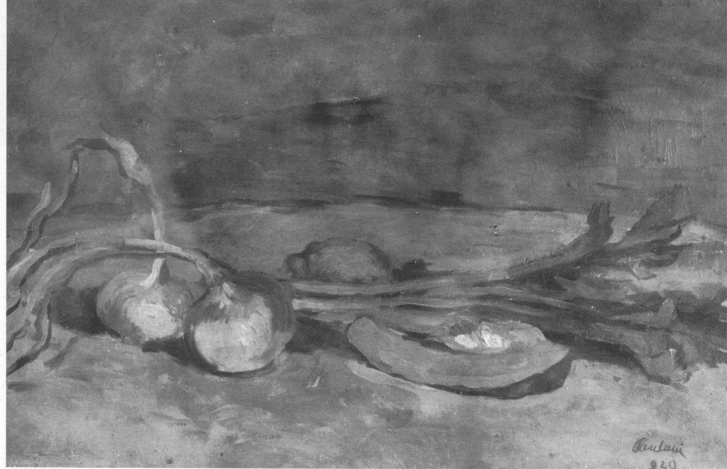 natura morta, natura morta (dipinto, opera isolata) di Paulucci delle Roncole Enrico (sec. XX)