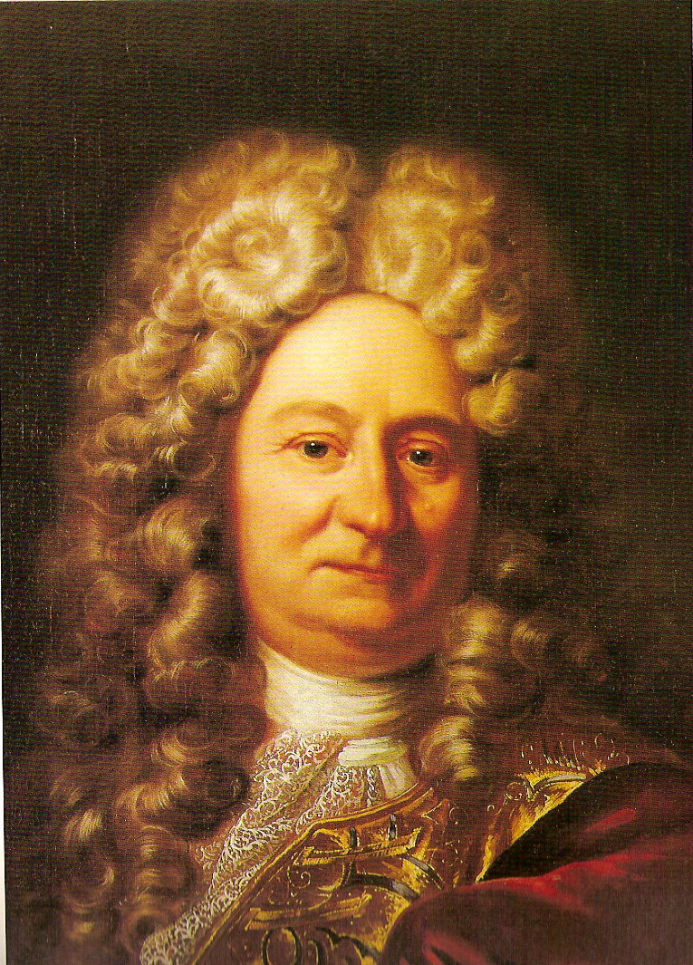 Ritratto di gentiluomo, ritratto d'uomo (dipinto, opera isolata) di Podevin Antonio detto Fiammingo (attribuito) (sec. XVIII)