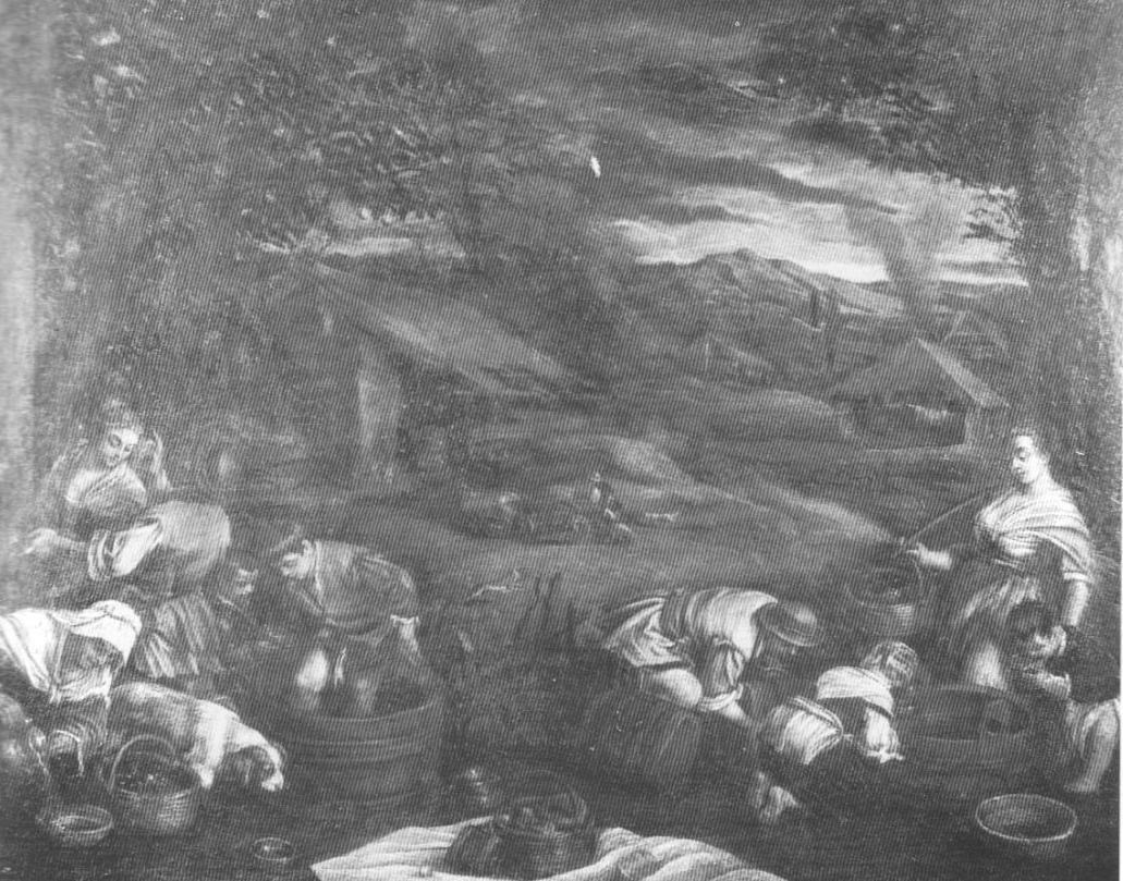 Scena campestre (l'Autunno), allegoria dell'autunno (dipinto, opera isolata) di Dal Ponte Jacopo detto Jacopo Bassano (scuola) (sec. XVI)