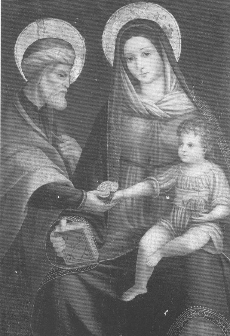 Sacra Famiglia, Sacra Famiglia (dipinto, opera isolata) - ambito emiliano (sec. XVI)