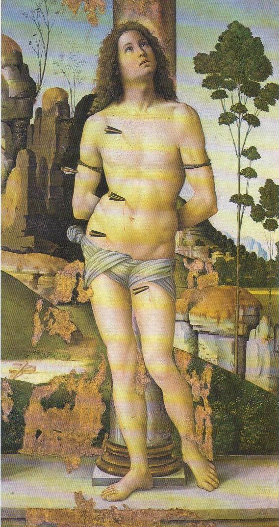San Sebastiano, San Sebastiano (dipinto, opera isolata) - ambito romagnolo (primo quarto sec. XVI)