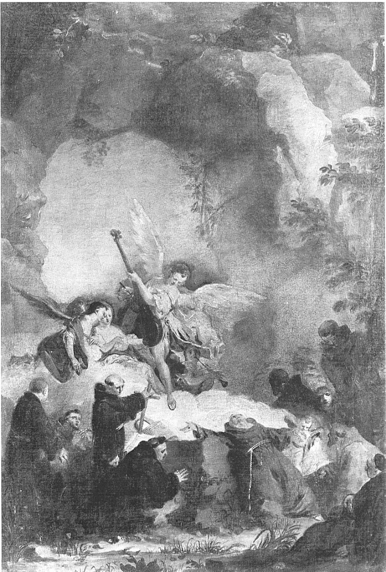 Estasi di San Francesco, estasi di San Francesco d'Assisi (dipinto, opera isolata) - ambito veneto (seconda metà sec. XVIII)