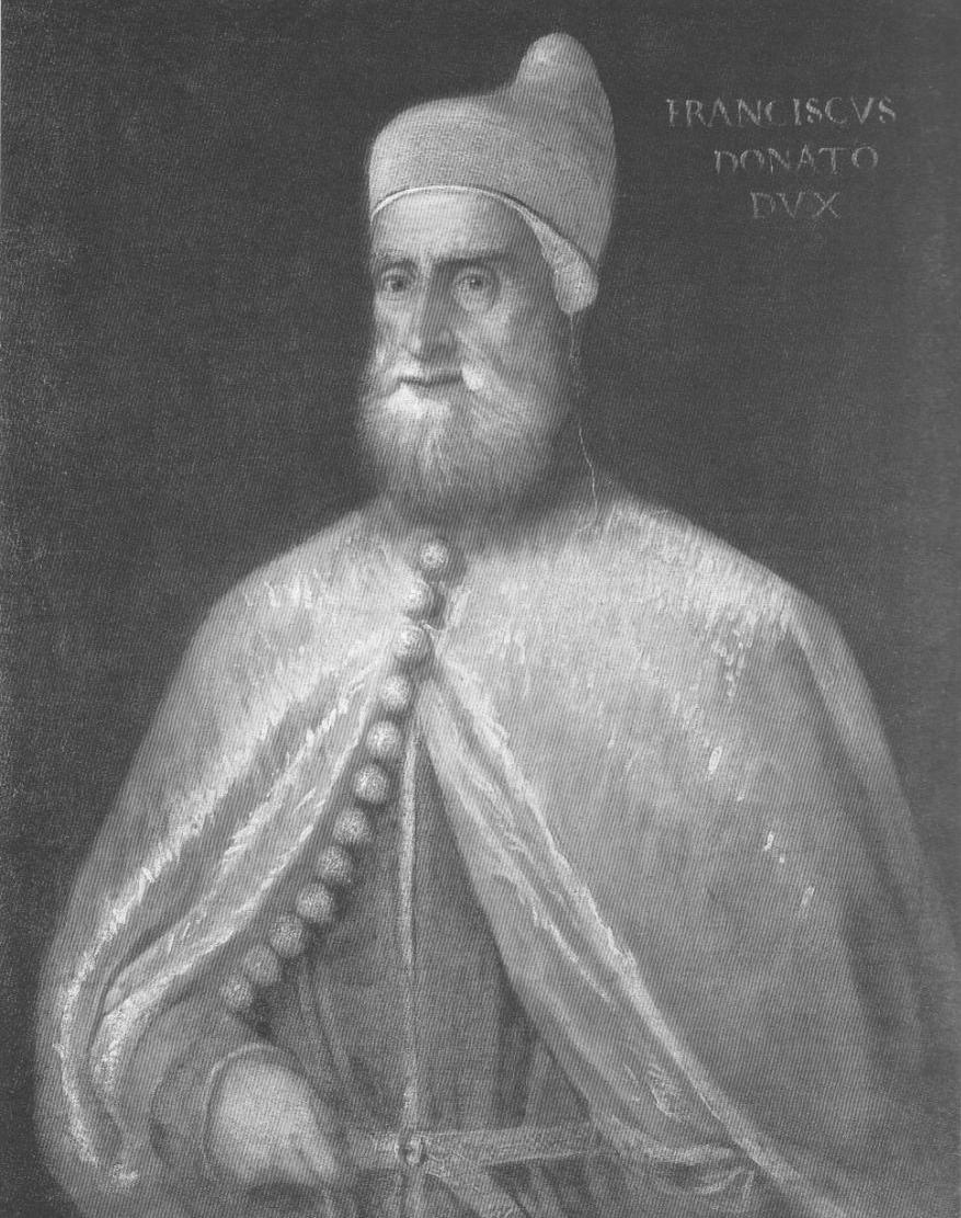 Ritratto del doge Francesco Donà, ritratto del doge Francesco Donà (dipinto, opera isolata) di Vecellio Tiziano (bottega) (sec. XVI)