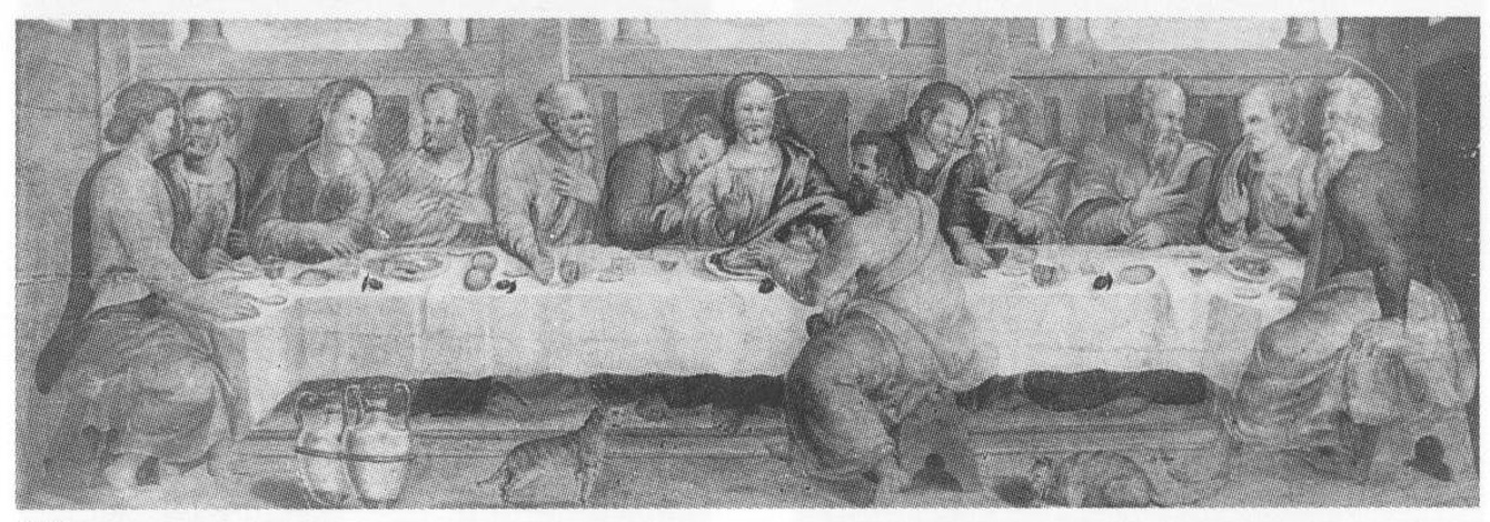Ultima cena, ultima cena (dipinto, opera isolata) - ambito italiano (sec. XVI)