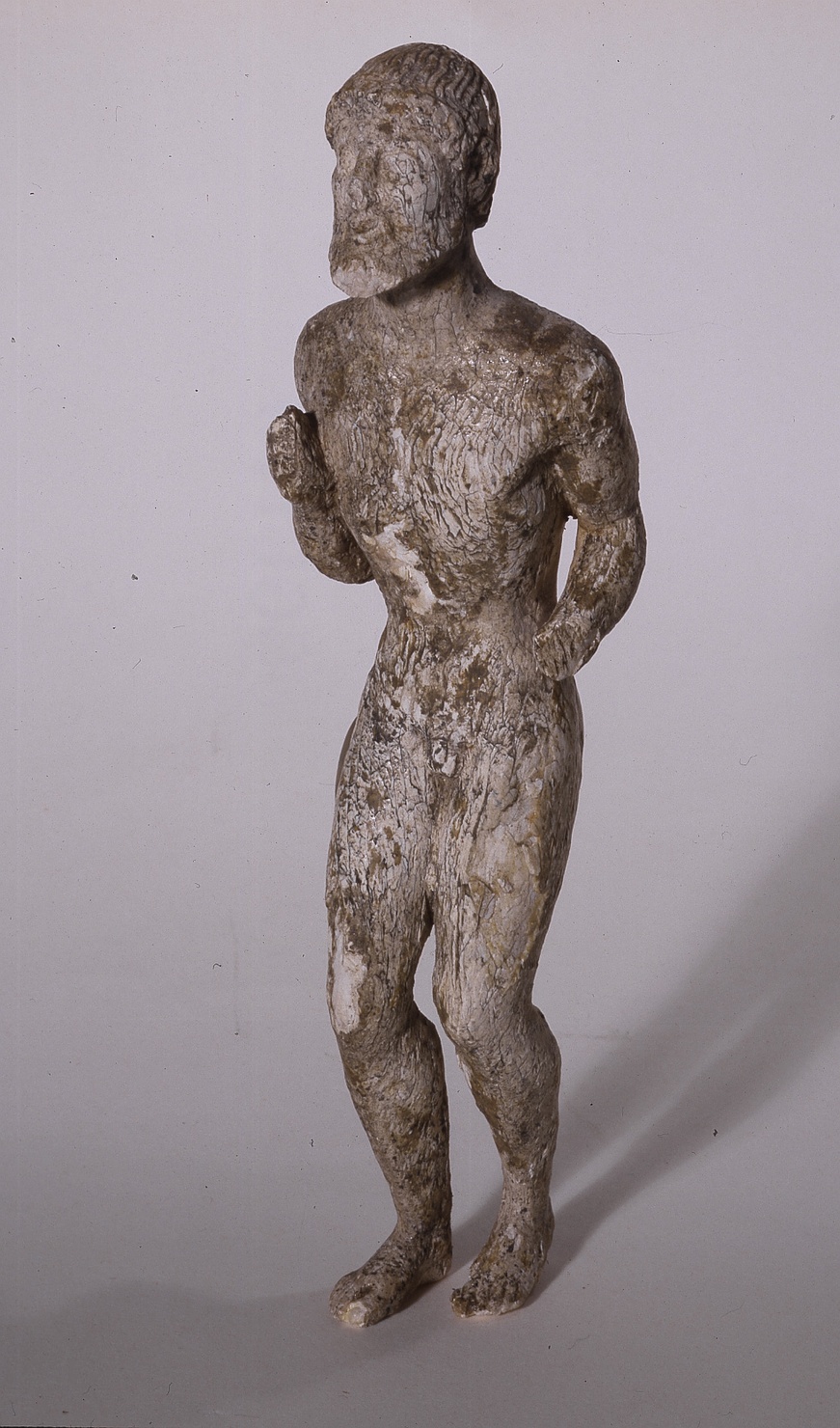 atleta (statuetta, opera isolata) - manifattura greca (sec. V a.C)