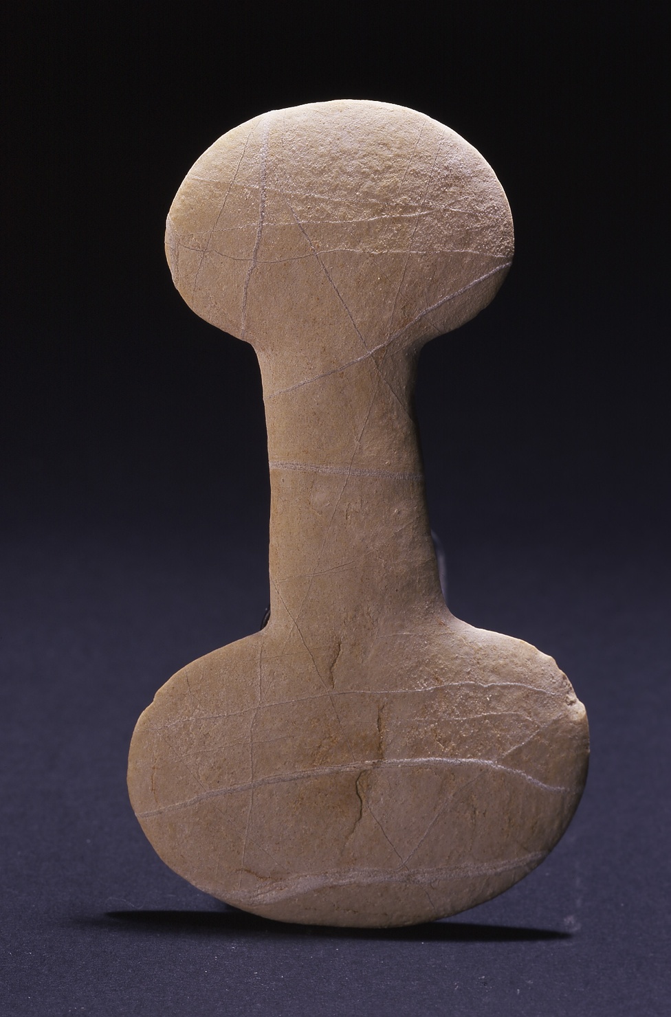 Idolo (statuetta, opera isolata) - manifattura delle Isole Cicladi (secc. XXV a.C./ XXII a.C)