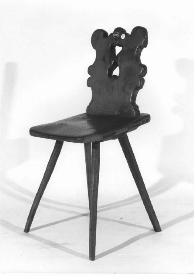 sedile, opera isolata - produzione Italia settentrionale (sec. XVIII)