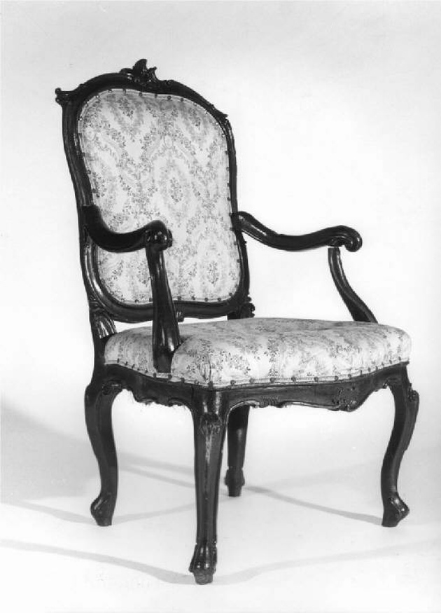 poltrona, serie - manifattura Italia nord-orientale (metà sec. XVIII)