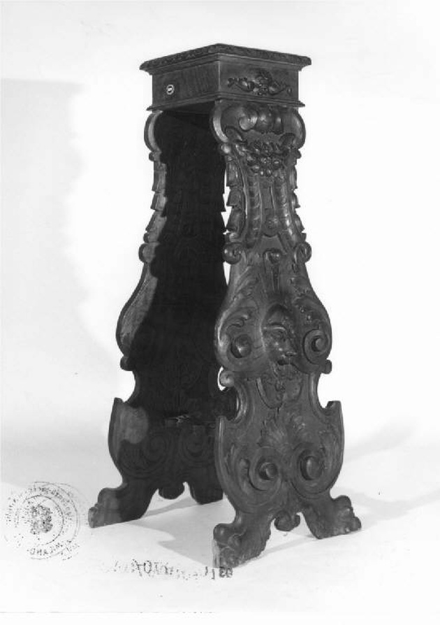 mensola, opera isolata - manifattura lombarda (sec. XIX)