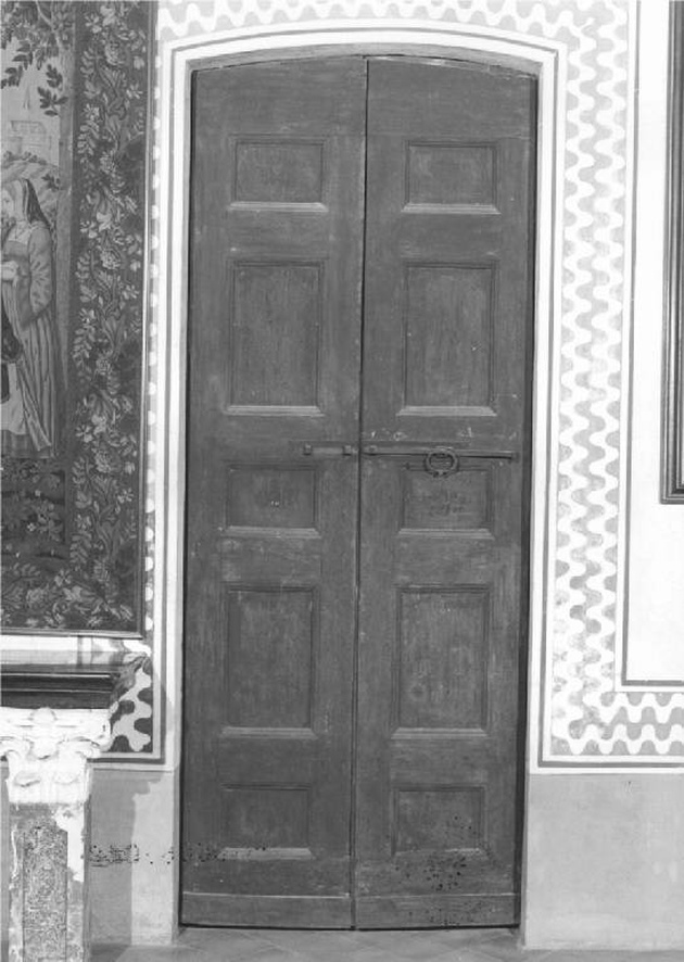 porta, opera isolata - manifattura lombarda (sec. XVII)