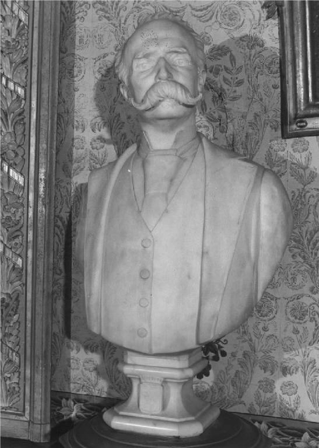 ritratto d'uomo (busto, opera isolata) di Bisi Emilio (sec. XIX)