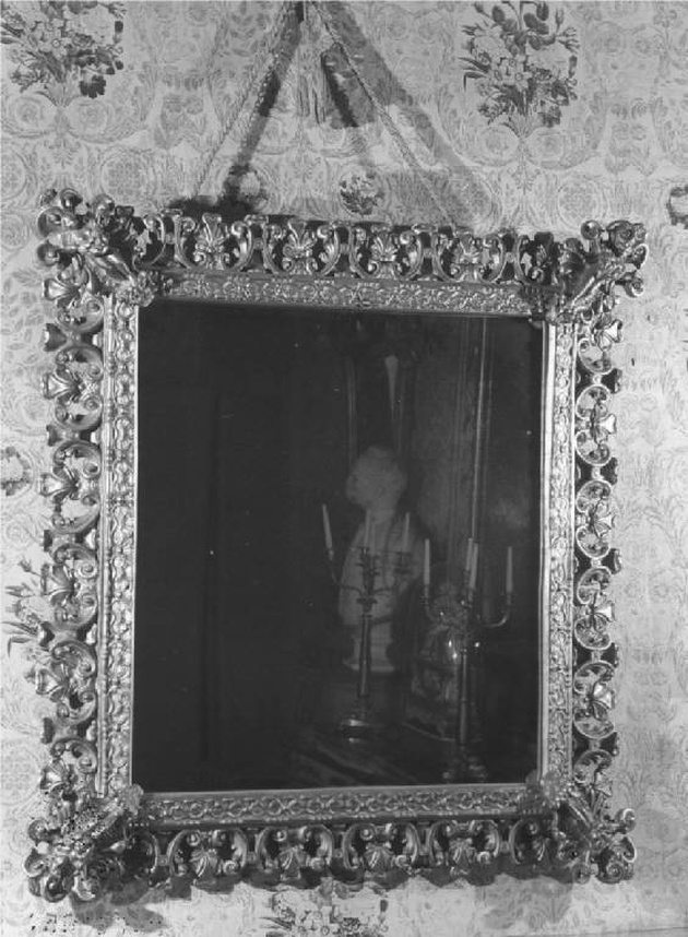 specchiera, opera isolata - produzione lombarda (seconda metà sec. XIX)