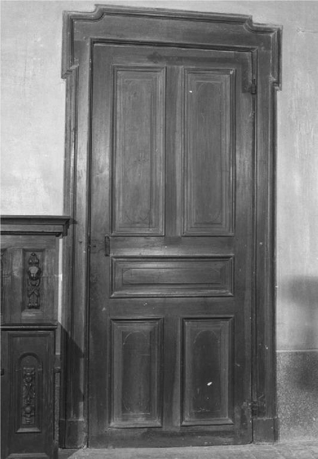 porta, opera isolata - manifattura lombarda (fine/inizio secc. XIX/ XX)