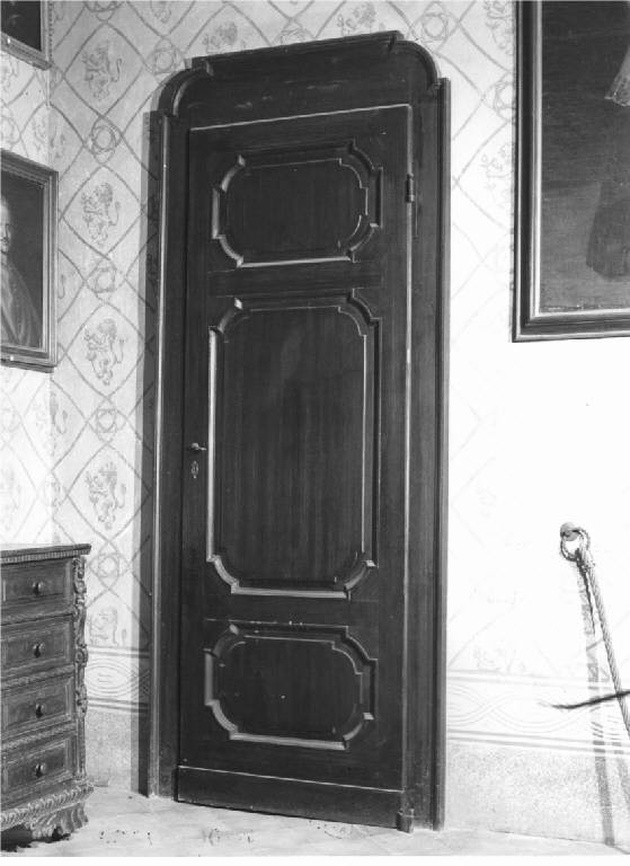 porta, opera isolata - manifattura lombarda (prima metà sec. XX)