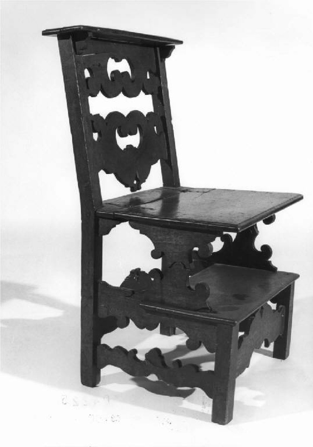 inginocchiatoio, opera isolata - ambito lombardo (fine/inizio secc. XVII/ XVIII)