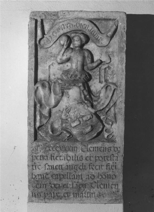 stemma (lapide commemorativa, opera isolata) - manifattura lombarda (sec. XV)