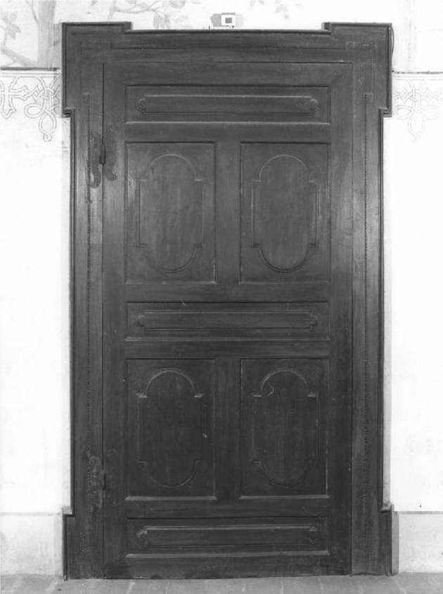 porta, opera isolata - produzione Italia settentrionale (sec. XIX)