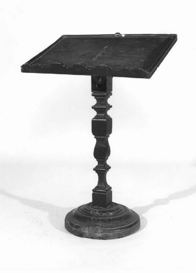 leggio, opera isolata - produzione Italia settentrionale (sec. XIX)