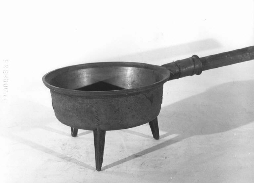 braciere, opera isolata - produzione lombarda (fine/inizio secc. XIX/ XX)