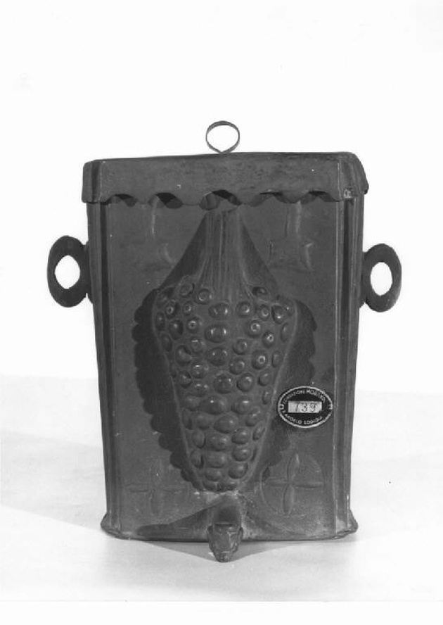 fiasca di pellegrinaggio, opera isolata - produzione italiana (sec. XIX)